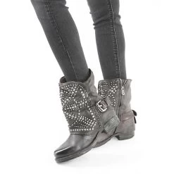 A.S.98 Stiefelette Biker Boots - Grau -A.S.98 11297720 08