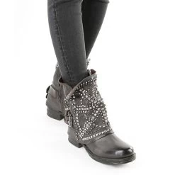 A.S.98 Stiefelette Biker Boots - Grau -A.S.98 11297720 10
