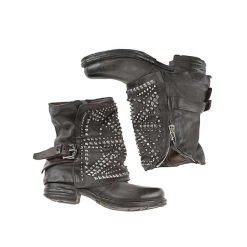 A.S.98 Stiefelette Biker Boots - Grau -A.S.98 11297720 17