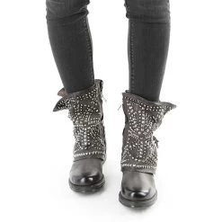 A.S.98 Stiefelette Biker Boots - Grau -A.S.98 11297720 19