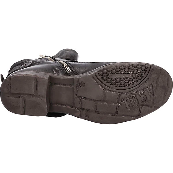 A.S.98 Stiefelette Biker Boots - Schwarz 8 A.S.98 Stiefelette Biker Boots - Schwarz – Bild 6