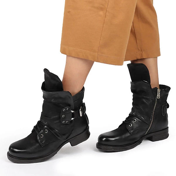 A.S.98 Stiefelette Biker Boots - Schwarz 9 A.S.98 Stiefelette Biker Boots - Schwarz – Bild 7