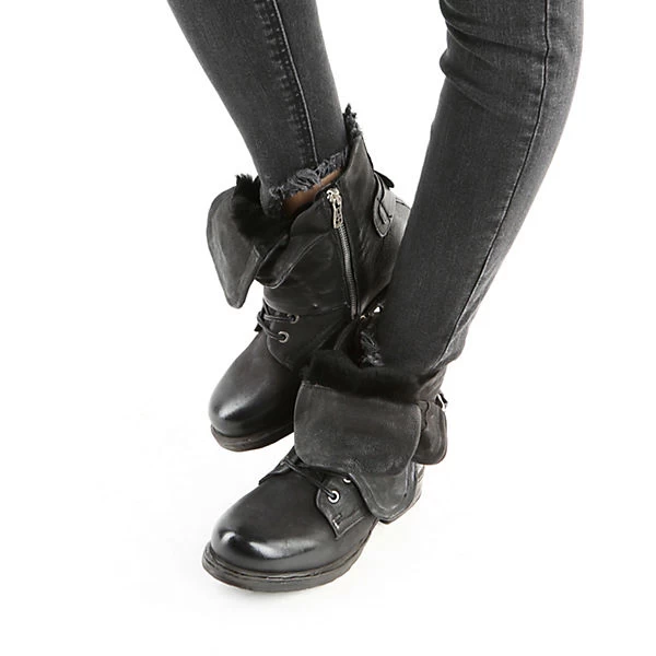 A.S.98 Stiefelette Biker Boots - Schwarz 11 A.S.98 Stiefelette Biker Boots - Schwarz – Bild 9