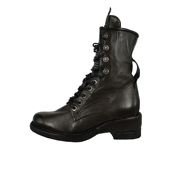 A.S.98 Damen Elegante Stiefelette Miracle A23208-0101-0001 Grau Smoke Leder Ankle Boots - Grau 4 A.S.98 Damen Elegante Stiefelette Miracle A23208-0101-0001 Grau Smoke Leder Ankle Boots - Grau – Bild 2