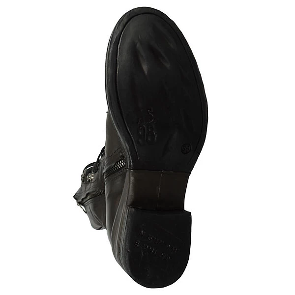 A.S.98 Damen Elegante Stiefelette Miracle A23208-0101-0001 Grau Smoke Leder Ankle Boots - Grau 8 A.S.98 Damen Elegante Stiefelette Miracle A23208-0101-0001 Grau Smoke Leder Ankle Boots - Grau – Bild 6