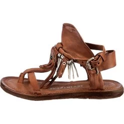 A.S.98 Ramos T-Steg-Sandalen - Cognac -A.S.98 17577206 03