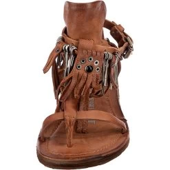 A.S.98 Ramos T-Steg-Sandalen - Cognac -A.S.98 17577206 04