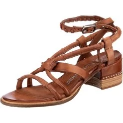 A.S.98 Moraine Riemchensandaletten - Cognac