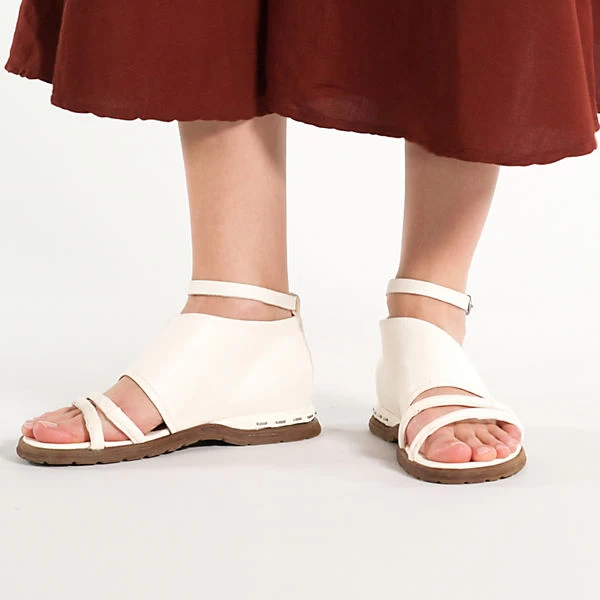 A.S.98 Mare Klassische Sandalen - Weiß 4 A.S.98 Mare Klassische Sandalen - Weiß – Bild 2