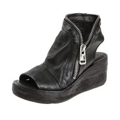 A.S.98 Sandalen Keilsandaletten - Schwarz Modell 1