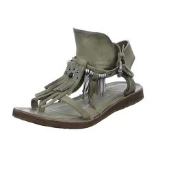 A.S.98 Damen Sandalen 3003 Riemchensandaletten - Grün