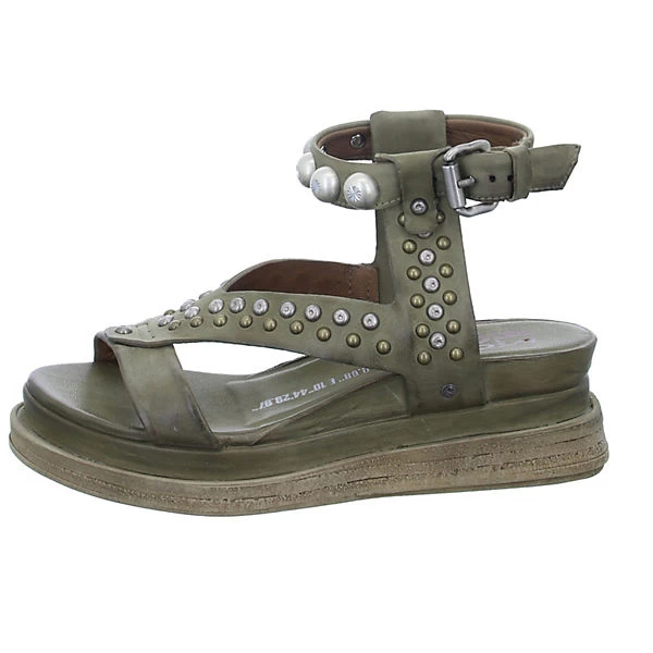 A.S.98 Damen Sandaletten 3003 Keilsandaletten - Grün 4 A.S.98 Damen Sandaletten 3003 Keilsandaletten - Grün – Bild 2