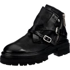 A.S.98 A59209-0101 Biker Boots - Schwarz