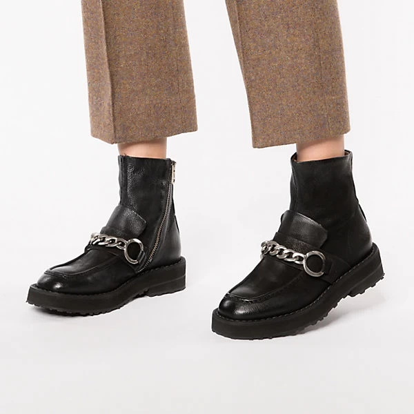 A.S.98 A58207-0301 Klassische Stiefeletten - Schwarz 4 A.S.98 A58207-0301 Klassische Stiefeletten - Schwarz – Bild 2