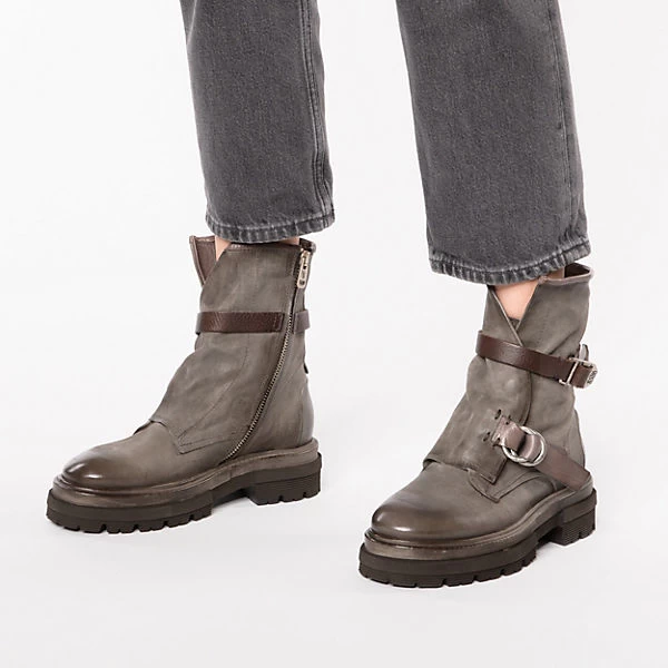 A.S.98 A59203-0201 Klassische Stiefeletten - Grau 4 A.S.98 A59203-0201 Klassische Stiefeletten - Grau – Bild 2