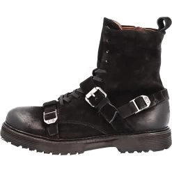 A.S.98 Schnürstiefelette Klassische Stiefeletten - Schwarz -A.S.98 21517621 02