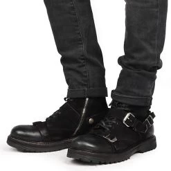 A.S.98 Schnürstiefelette Klassische Stiefeletten - Schwarz -A.S.98 21517621 07