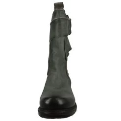 A.S.98 Damen Elegante Stiefelette 3003 Saintec A50216-0101-6223 Grau Smoke Leder Ankle Boots - Grau -A.S.98 22358946 05