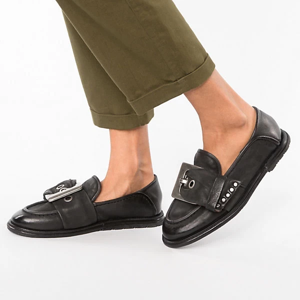 A.S.98 Tamu Loafers - Schwarz 4 A.S.98 Tamu Loafers - Schwarz – Bild 2