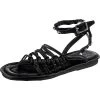A.S.98 Mito Riemchensandalen - Schwarz 1 A.S.98 Mito Riemchensandalen - Schwarz -A.S.98 22648303 01