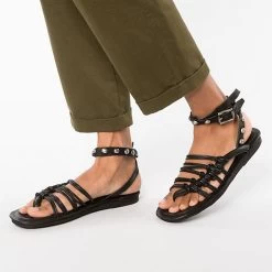 A.S.98 Mito Riemchensandalen - Schwarz -A.S.98 22648303 02