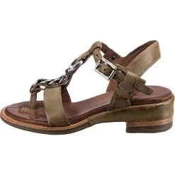 A.S.98 Seoul T-Steg-Sandaletten - Khaki 11 A.S.98 Seoul T-Steg-Sandaletten - Khaki -A.S.98 22648304 03