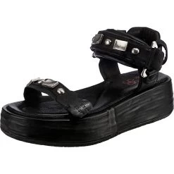 A.S.98 Festa Plateau-Sandaletten - Schwarz