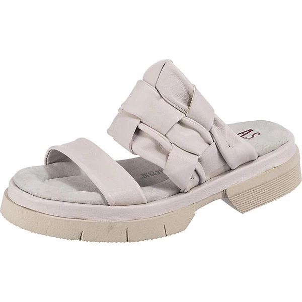 A.S.98 Flea Pantoletten - Weiß 3 A.S.98 Flea Pantoletten - Weiß