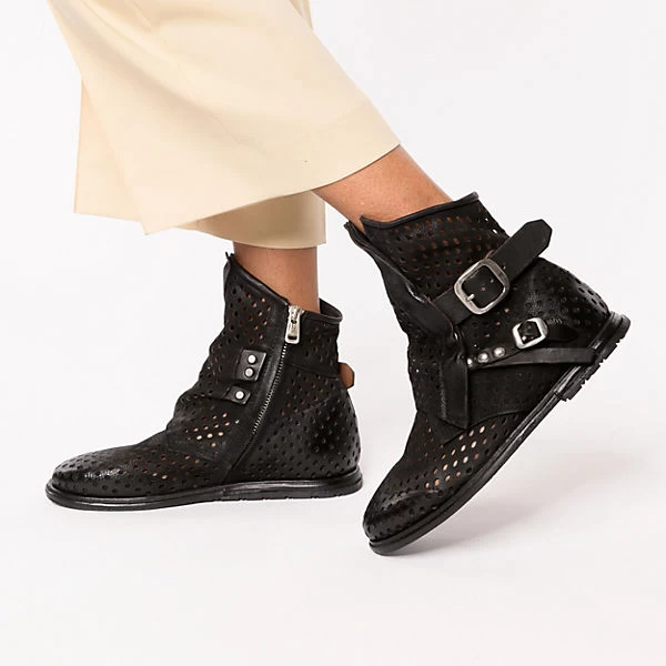 A.S.98 Tamu Cut Out-Stiefeletten - Schwarz 4 A.S.98 Tamu Cut Out-Stiefeletten - Schwarz – Bild 2