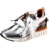 A.S.98 Denastar Sneakers Low - Silber-kombi -A.S.98 22648509 01