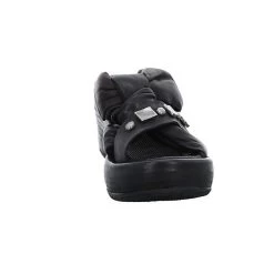 A.S.98 Damen Wedges Sandalen Arca Pantolette Fußbett Bequem Freizeit Glattleder Uni Wedge-Sneakers - Schwarz 14 A.S.98 Damen Wedges Sandalen Arca Pantolette Fußbett Bequem Freizeit Glattleder Uni Wedge-Sneakers - Schwarz -A.S.98 24687932 04