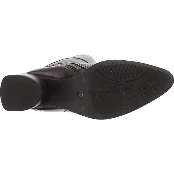 A.S.98 Enia Klassische Stiefel - Schwarz 9 A.S.98 Enia Klassische Stiefel - Schwarz – Bild 7