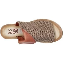 A.S.98 Pantolette Keilsandaletten - Cognac -A.S.98 25154511 05