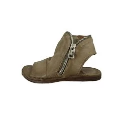 A.S.98 Damen Sandalen Ramos 534095-0101 Grau 6868 Carton Leder Klassische Sandalen - Grau -A.S.98 25882001 03