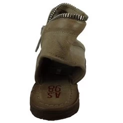 A.S.98 Damen Sandalen Ramos 534095-0101 Grau 6868 Carton Leder Klassische Sandalen - Grau -A.S.98 25882001 04