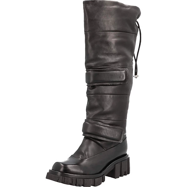 A.S.98 Langschaftstiefel Biker Boots - Schwarz 3 A.S.98 Langschaftstiefel Biker Boots - Schwarz
