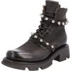 A.S.98 Schnürstiefelette Biker Boots - Schwarz 1 A.S.98 Schnürstiefelette Biker Boots - Schwarz -A.S.98 26616012 01