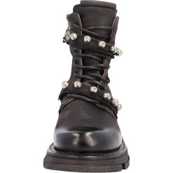 A.S.98 Schnürstiefelette Biker Boots - Schwarz -A.S.98 26616012 03