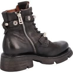 A.S.98 Schnürstiefelette Biker Boots - Schwarz -A.S.98 26616012 04