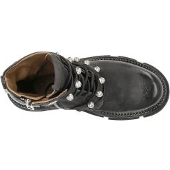 A.S.98 Schnürstiefelette Biker Boots - Schwarz -A.S.98 26616012 05