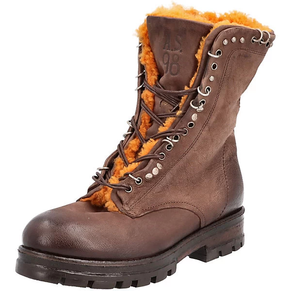 A.S.98 Schnürstiefelette Klassische Stiefeletten - Dunkelbraun 3 A.S.98 Schnürstiefelette Klassische Stiefeletten - Dunkelbraun