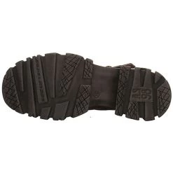 A.S.98 Damen Stiefeletten Schuhe Boots Elegant Freizeit Glattleder Uni Plateau-Stiefeletten - Braun -A.S.98 27299000 09