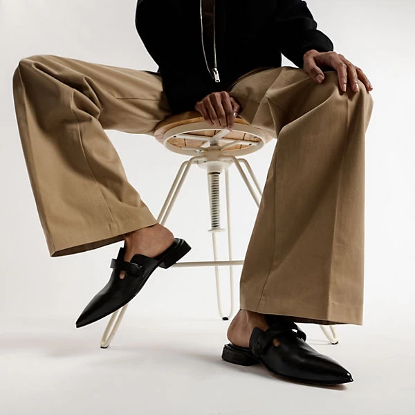 A.S.98 Akiko Pantoletten - Schwarz 4 A.S.98 Akiko Pantoletten - Schwarz – Bild 2