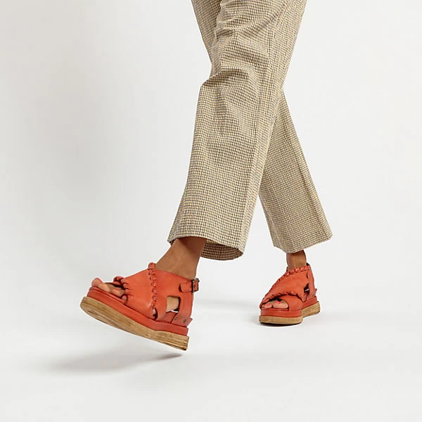 A.S.98 Lagos 2.0 Klassische Sandalen - Orange 4 A.S.98 Lagos 2.0 Klassische Sandalen - Orange – Bild 2