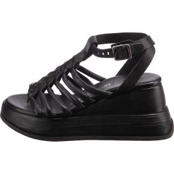 A.S.98 Reale Keilsandaletten - Schwarz -A.S.98 28197941 03