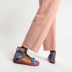 A.S.98 Busa Riemchensandalen - Blau -A.S.98 28198044 02