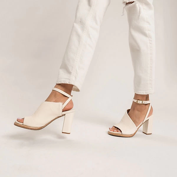 A.S.98 Klassische Sandaletten - Creme 4 A.S.98 Klassische Sandaletten - Creme – Bild 2