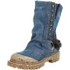 A.S.98 Stulpenstiefeletten Biker Boots - Blue Denim 2 A.S.98 Stulpenstiefeletten Biker Boots - Blue Denim -A.S.98 28846335 01